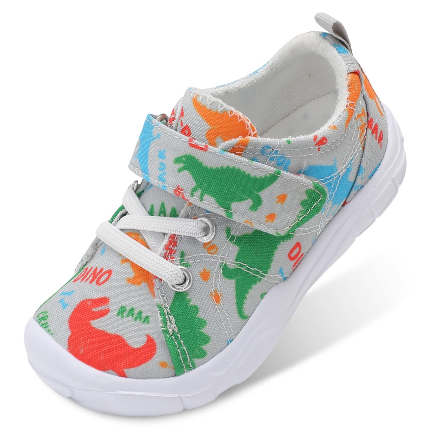 Kids Canvas Shoes Running Shoes for Girls Boys Wide Toe Box Barefoot Toddler Sneakers