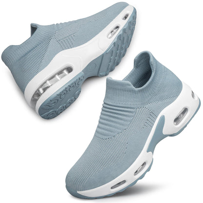 Womens Walking Shoes Slip on Sock Sneakers