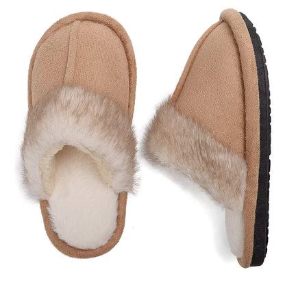 EQW Kids and Toddler Girls Slippers,House Shoes in Winter,Lightweight,Fluffy,Inddor Warmers