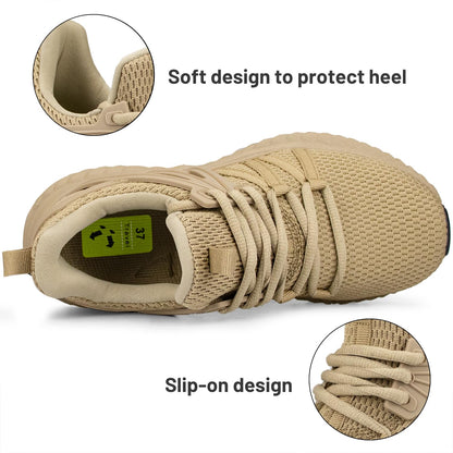 Womens Slip On Sneakers Women Walking Tennis Shoes