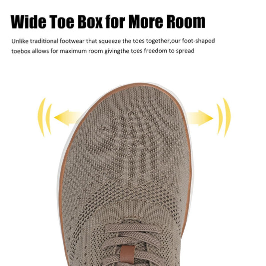 Mens Barefoot Dress Shoes Wide Toe Box Zero Drop Oxfords Shoes