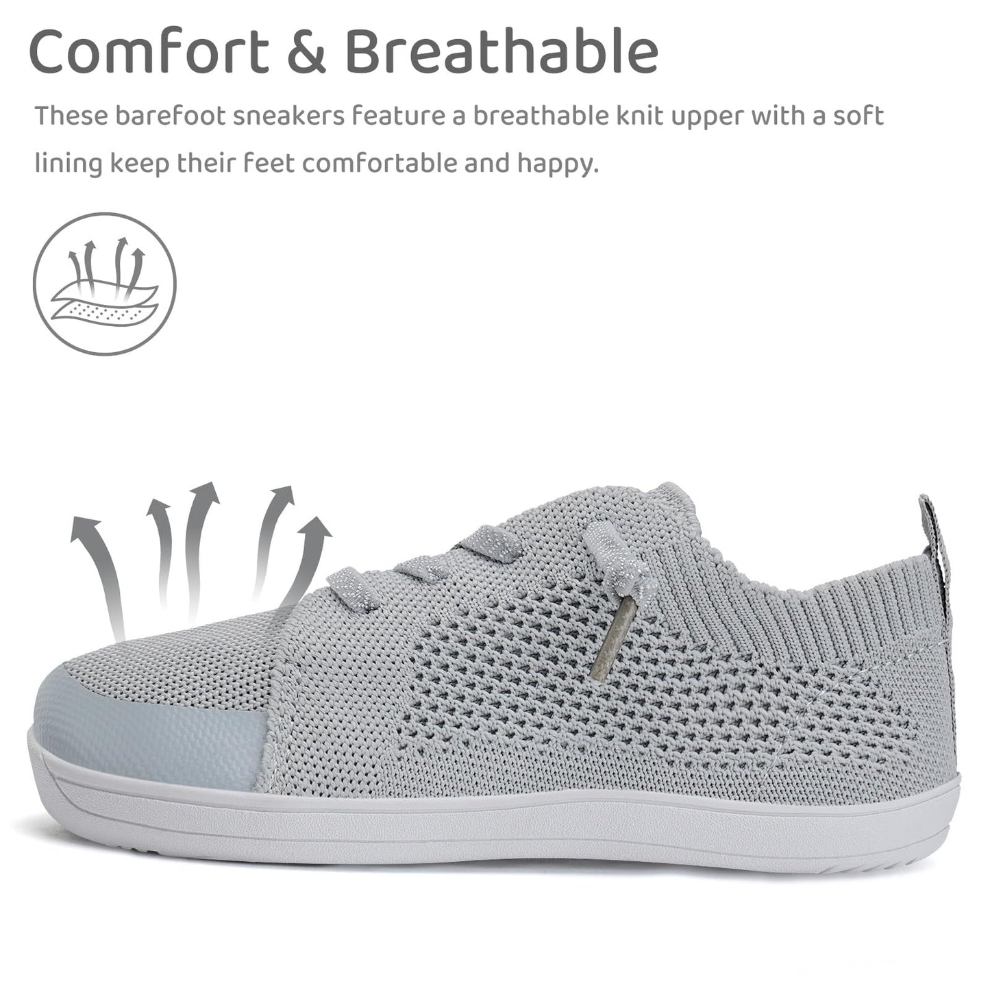 Toddler Little Kids Wide Barefoot Shoes Boys Girls Minimalist Sneakers