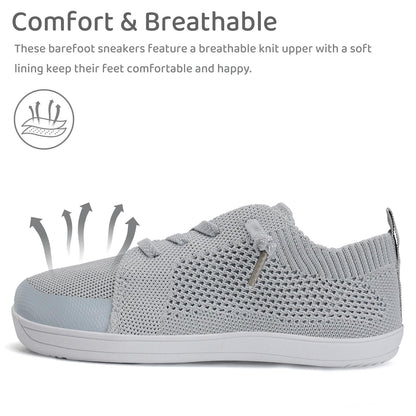 Toddler Little Kids Wide Barefoot Shoes Boys Girls Minimalist Sneakers