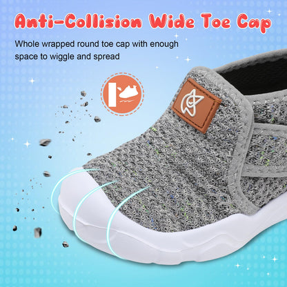 Toddler Shoes Boys Girls Sneakers Comfy Barefoot Shoes