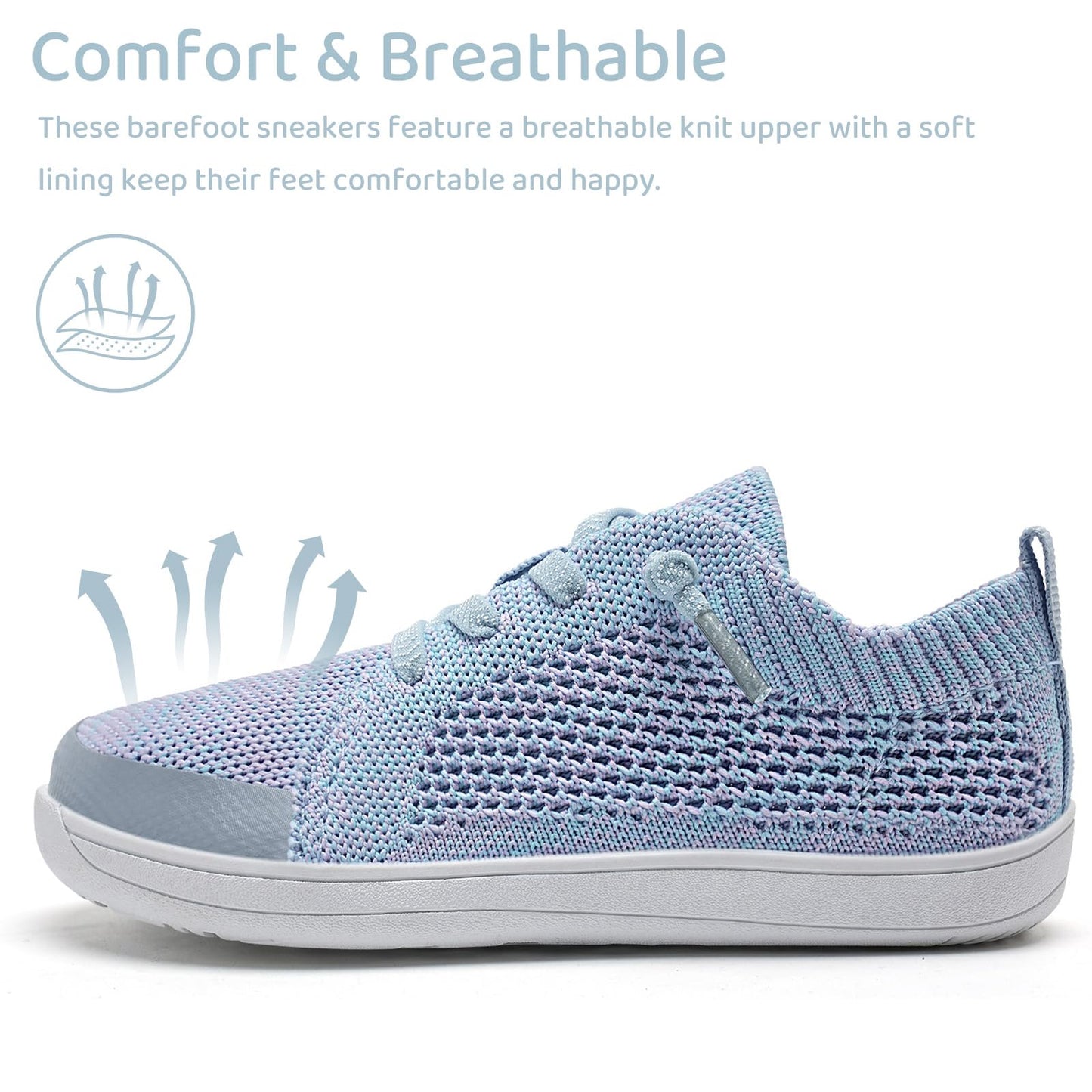 Toddler Little Kids Wide Barefoot Shoes Boys Girls Minimalist Sneakers