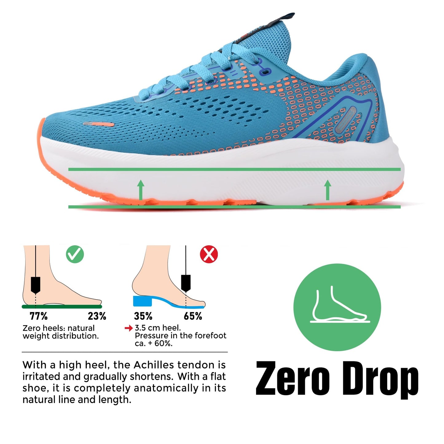 Wide Toe Box Shoes for Men Arch Support Shoes