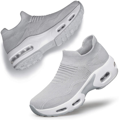 Womens Walking Shoes Slip on Sock Sneakers