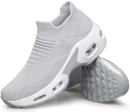 Womens Walking Shoes Slip on Sock Sneakers