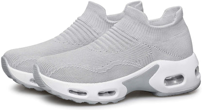 Womens Walking Shoes Slip on Sock Sneakers