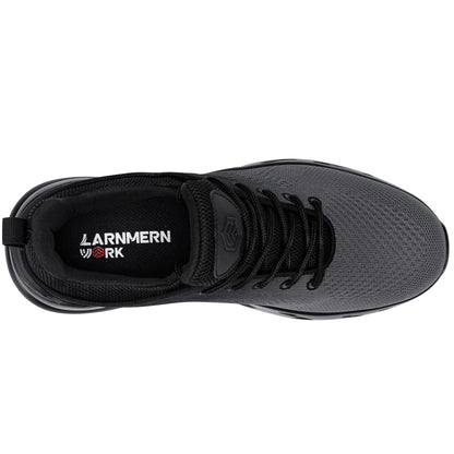Mens Non Slip Work Shoes Slip On Water Resistant Walking Sneakers
