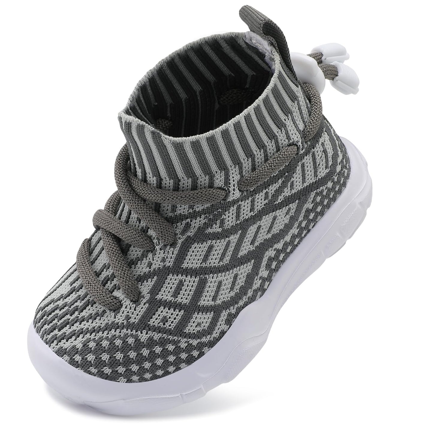 Toddler Shoes High Top Sneakers for Boys Girls Barefoot Wide Walking Tennis Shoes