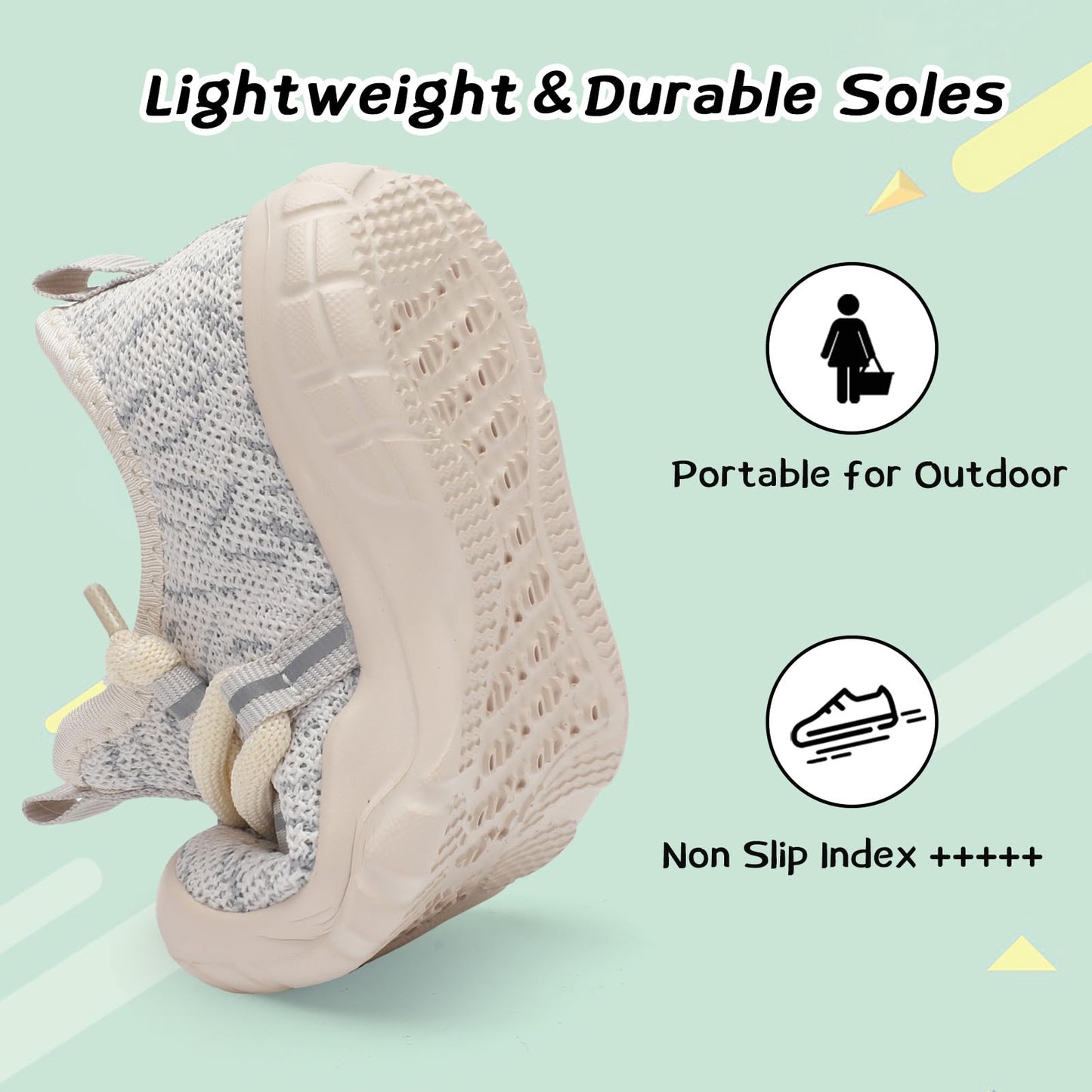 Toddler Shoes Boys Girls Barefoot Shoes Kids Breathable Walking Running Shoe