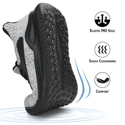 Mens Wide Sneakers Walking Shoes - Wide Slip on Tennis Shoes