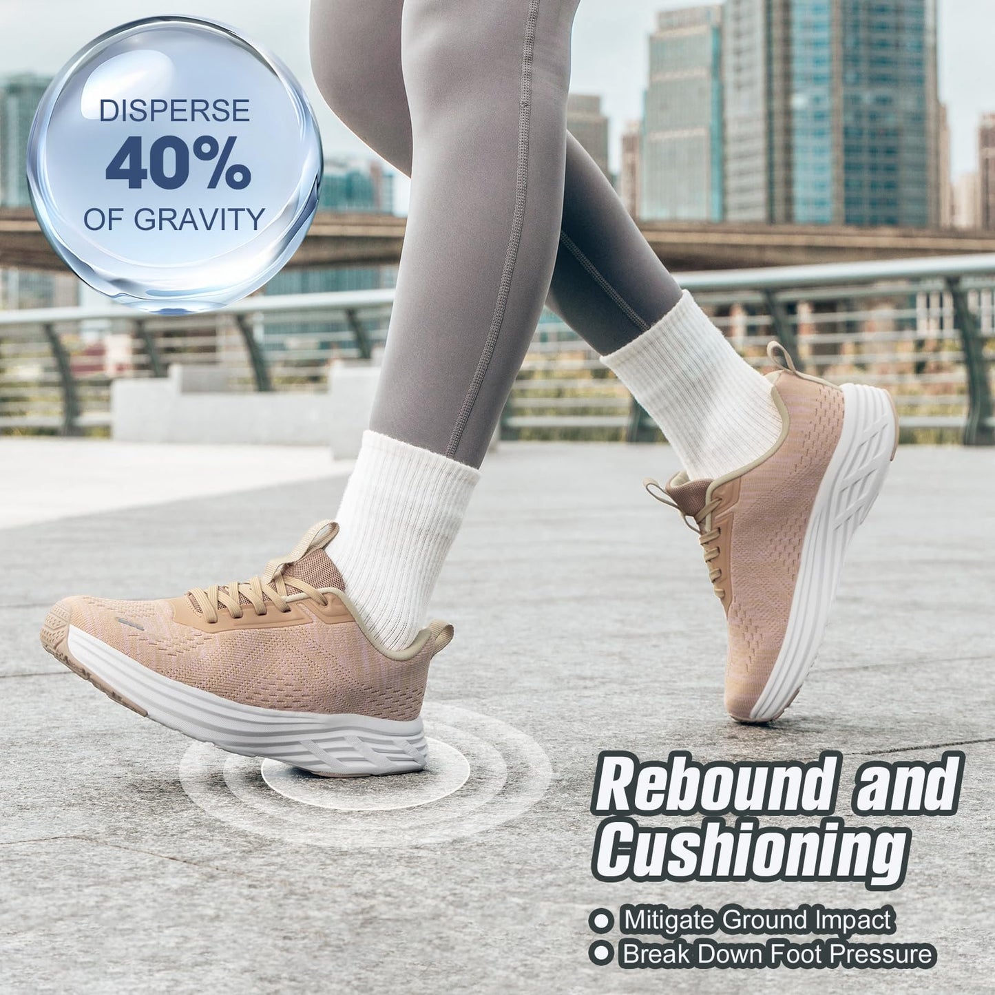 Wide Toe Box Shoes Women Sneakers Extra Wide Width Arch Support