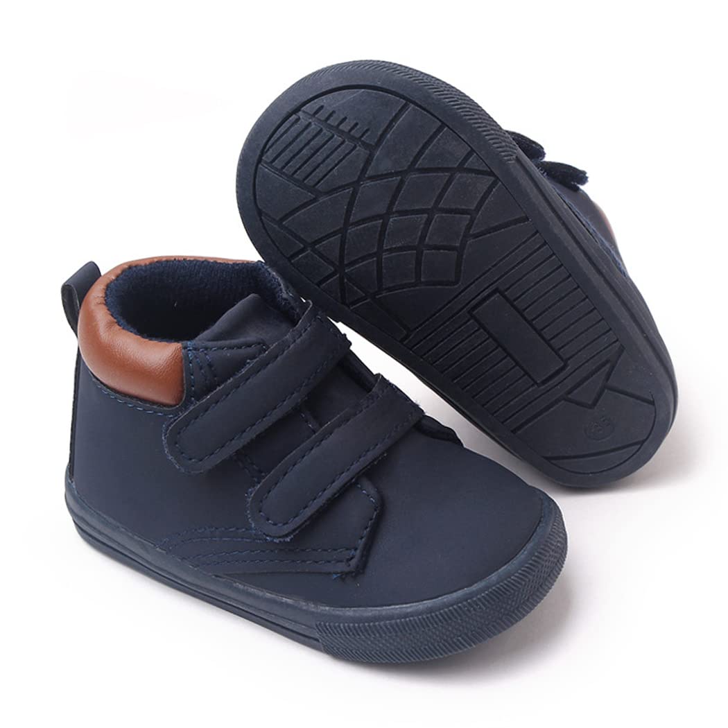 Toddler Baby Sneakers Rubber Sole Cartoon Shoes