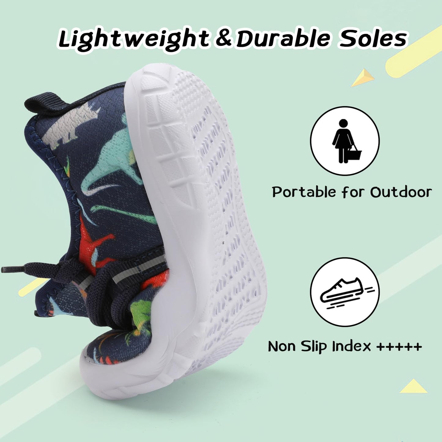 Toddler Shoes Boys Girls Barefoot Shoes Kids Breathable Walking Running Shoe