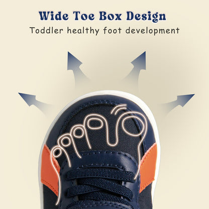 Toddler Wide Toe Box Barefoot Shoes Boys Sneakers