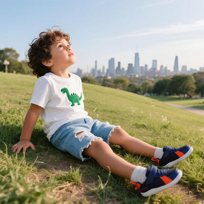 Toddler Wide Toe Box Barefoot Shoes Boys Sneakers