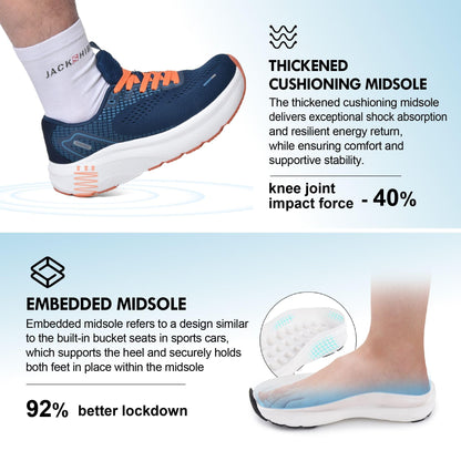 Wide Toe Box Shoes for Men Arch Support Shoes