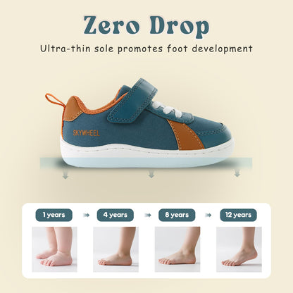 Toddler Wide Toe Box Barefoot Shoes Boys Sneakers
