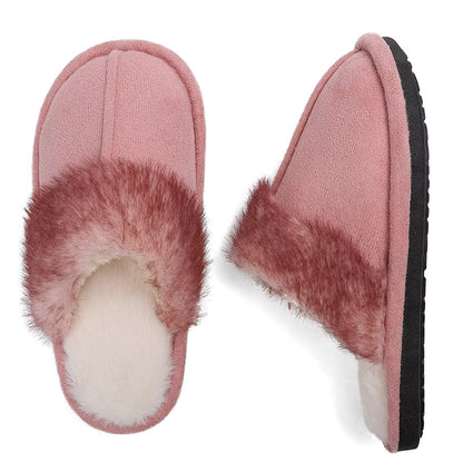 EQW Kids and Toddler Girls Slippers,House Shoes in Winter,Lightweight,Fluffy,Inddor Warmers