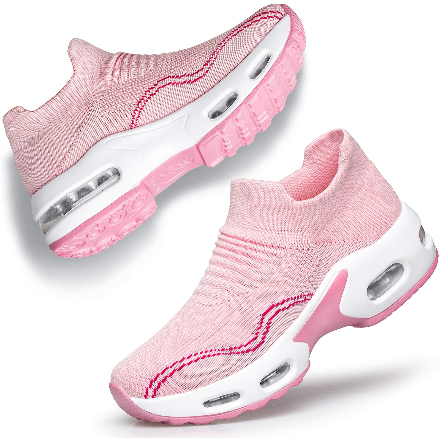 Womens Walking Shoes Slip on Sock Sneakers