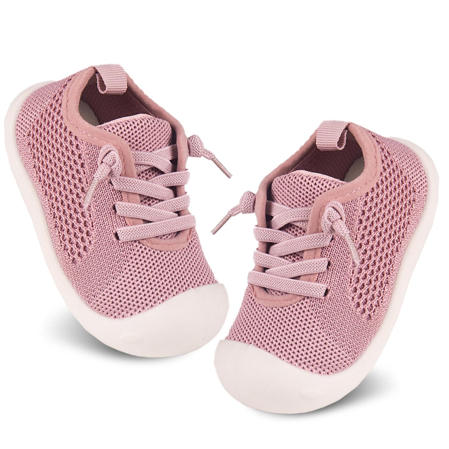 Baby Girl&Boy Toddler First Walking Shoes Barefoot Slip On Wide Toe Box Shoes