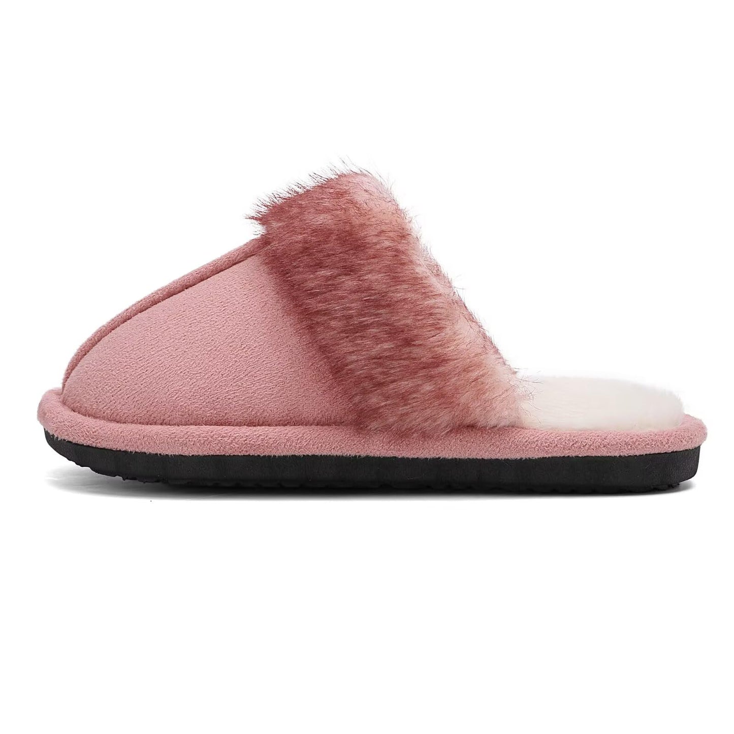 EQW Kids and Toddler Girls Slippers,House Shoes in Winter,Lightweight,Fluffy,Inddor Warmers