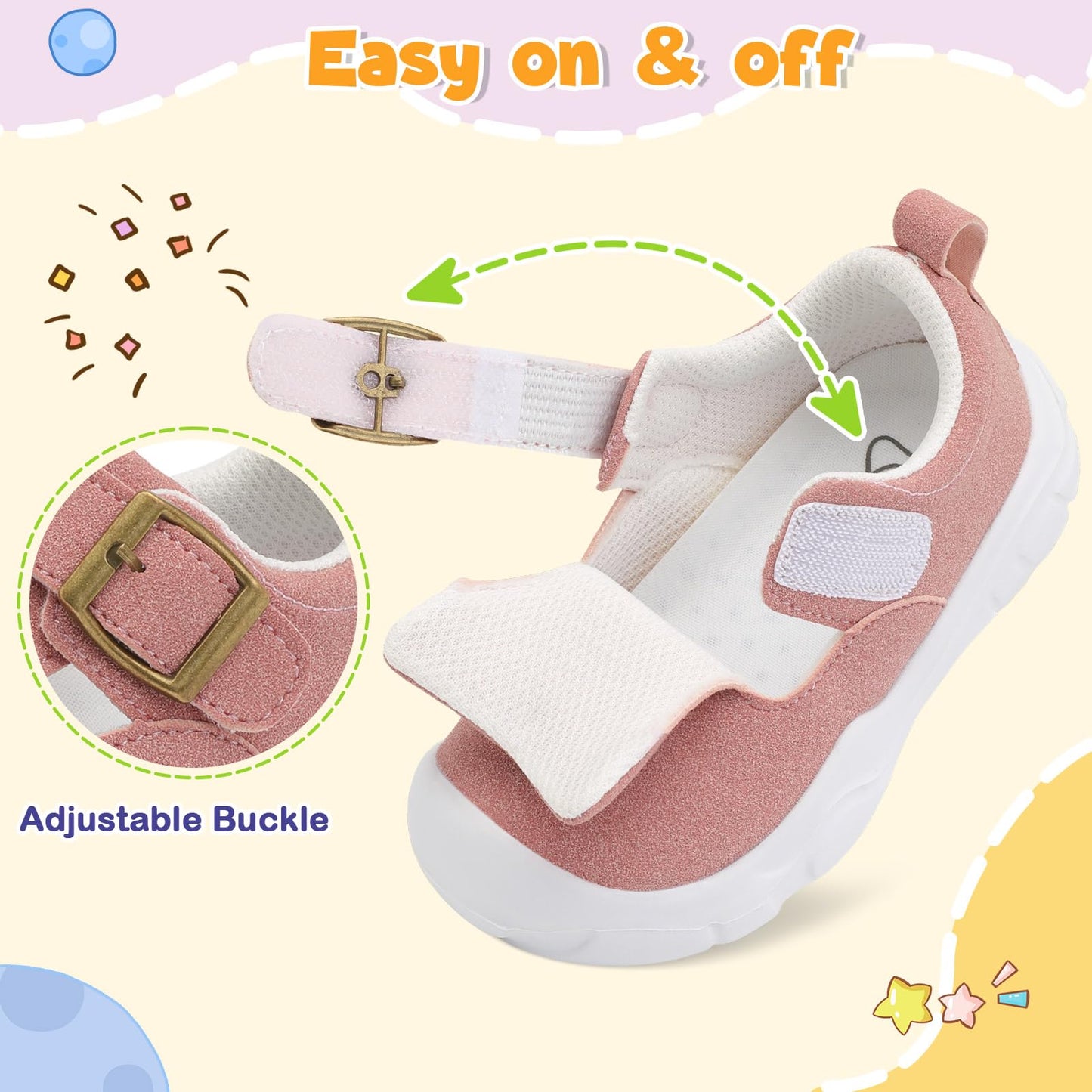 Toddler Shoes Girls Boys Wide Barefoot Shoes