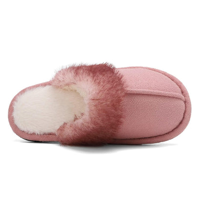 EQW Kids and Toddler Girls Slippers,House Shoes in Winter,Lightweight,Fluffy,Inddor Warmers