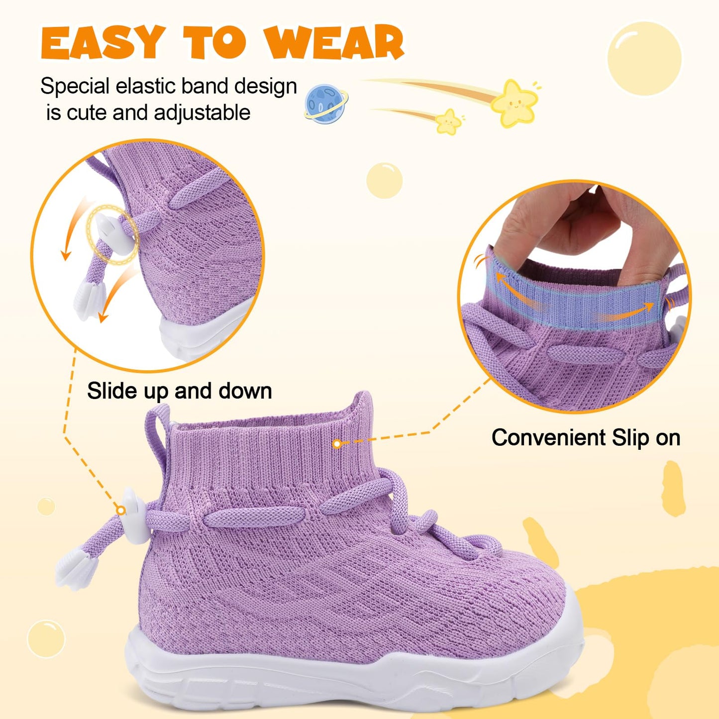 Toddler Shoes High Top Sneakers for Boys Girls Barefoot Wide Walking Tennis Shoes