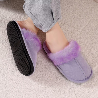 EQW Kids and Toddler Girls Slippers,House Shoes in Winter,Lightweight,Fluffy,Inddor Warmers
