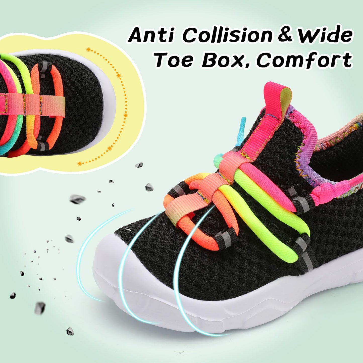 Toddler Shoes Boys Girls Barefoot Shoes Kids Breathable Walking Running Shoe