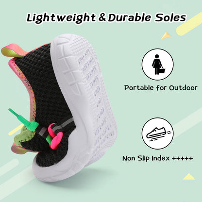 Toddler Shoes Boys Girls Barefoot Shoes Kids Breathable Walking Running Shoe