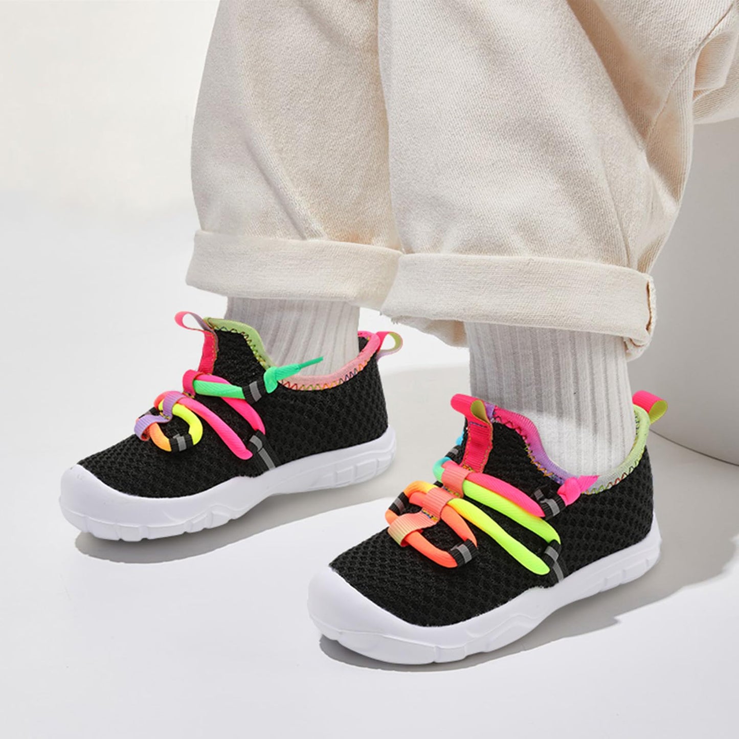 Toddler Shoes Boys Girls Barefoot Shoes Kids Breathable Walking Running Shoe