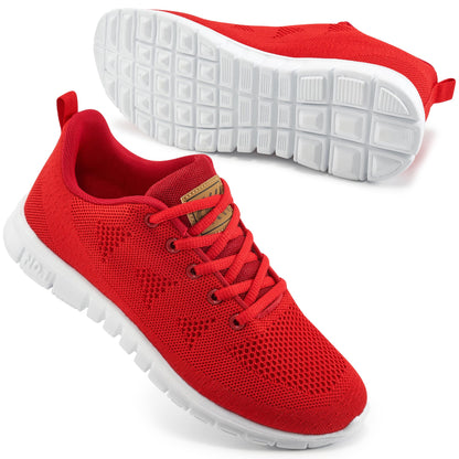 Womens Sneakers Tennis Shoes: Fashion Lightweight Non Slip Footwear for Running Walking Casual