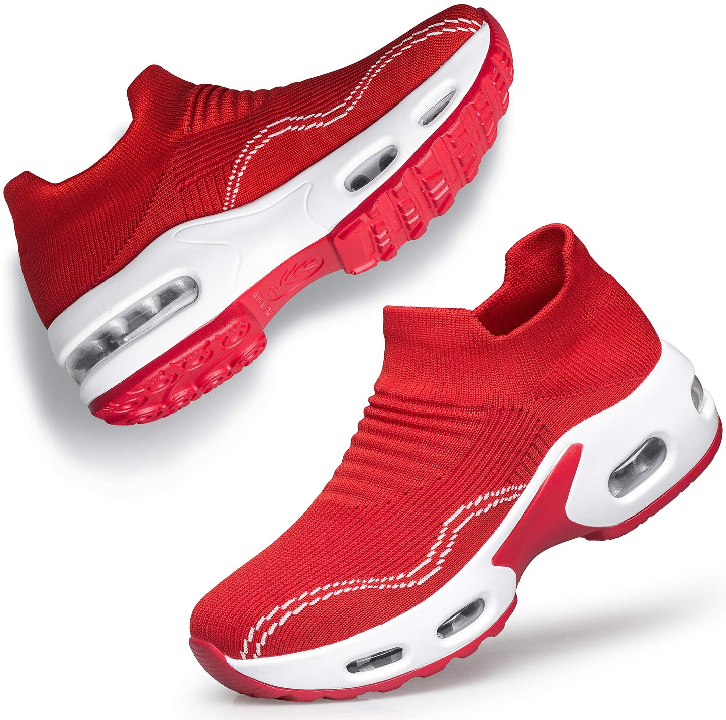 Womens Walking Shoes Slip on Sock Sneakers
