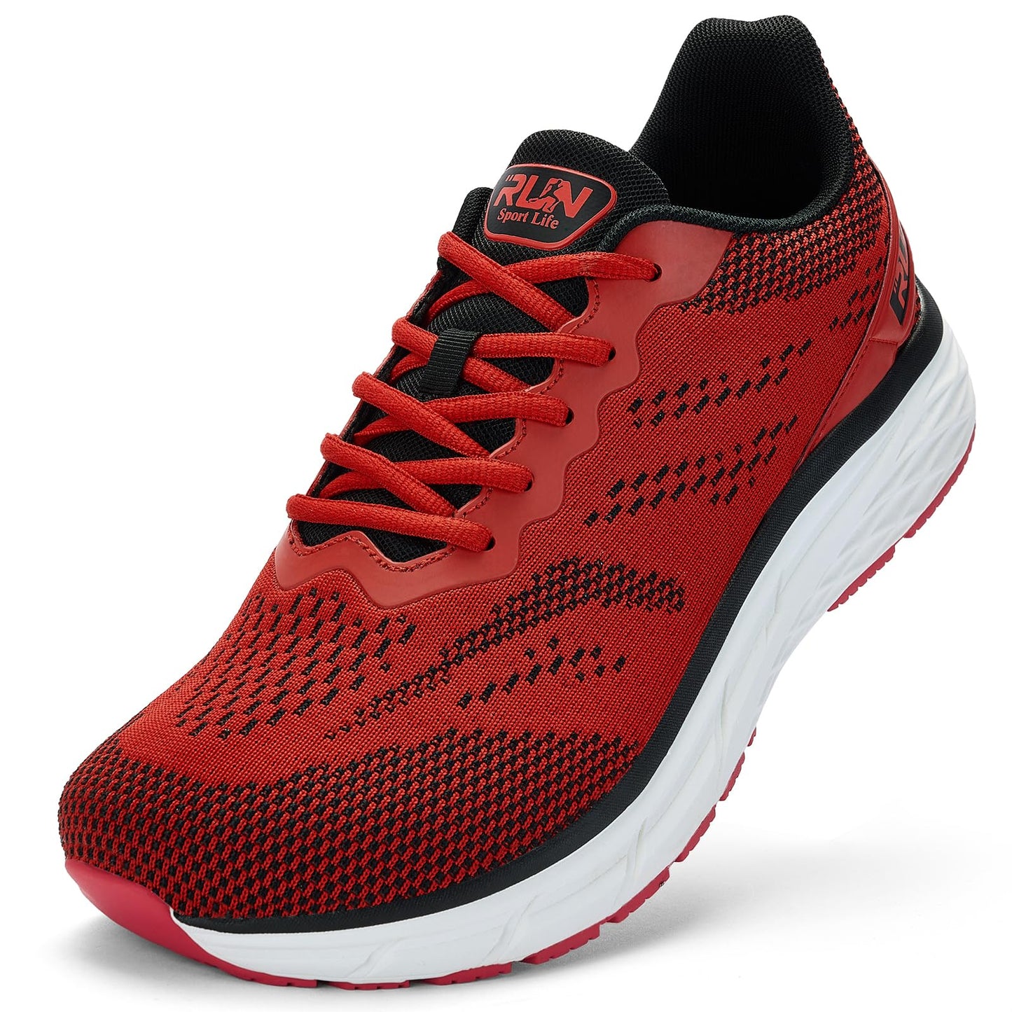 Wide Toe Box Shoes for Men Cushioned Road Running Shoe Non Slip Mens