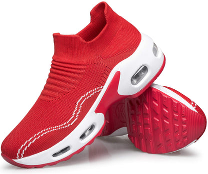 Womens Walking Shoes Slip on Sock Sneakers