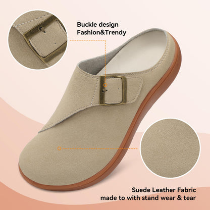 Womens Wide Clogs Adjustable Diabetic Mules Slip on Clog Slippers