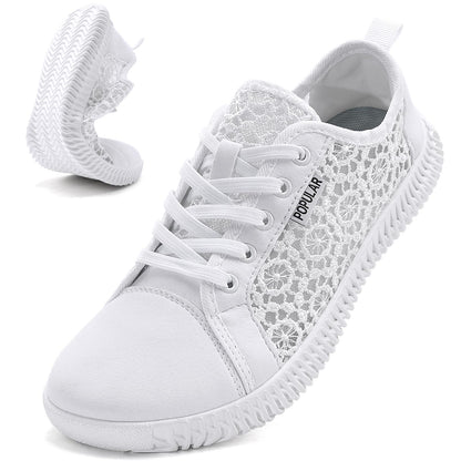 Wide Toe Box Shoes Zero Drop Non Slip Extra Wide Width Fashion Sneakers Ultra Light Breathable Walking Shoes Casual Sneakers for Travel Work Trainers