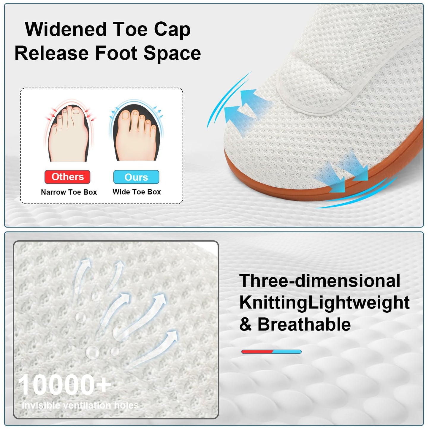 Womens Walking Shoes Comfortable Wide Diabetic Shoes