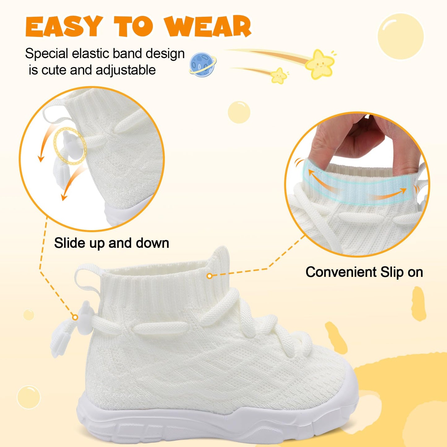 Toddler Shoes High Top Sneakers for Boys Girls Barefoot Wide Walking Tennis Shoes