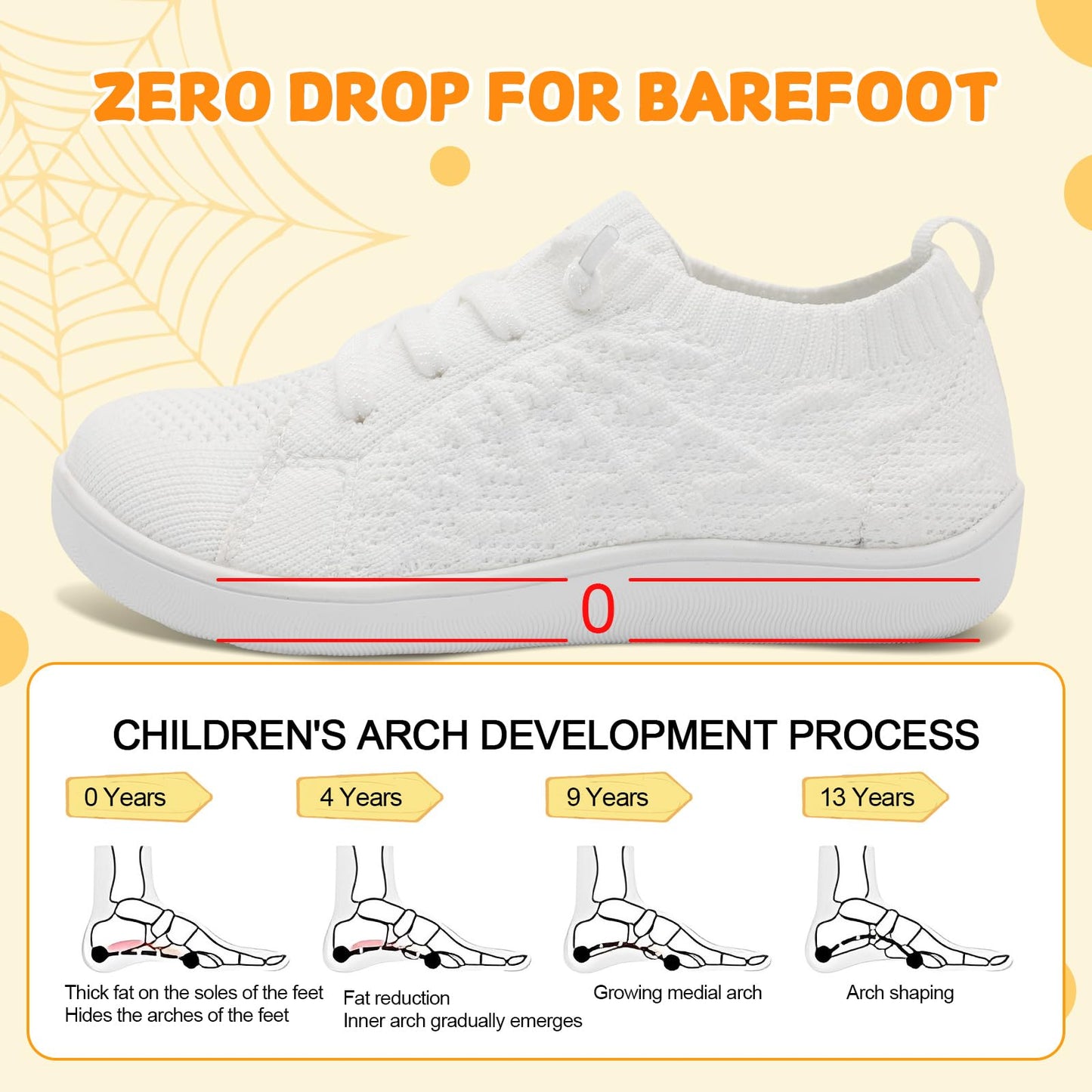 Toddler Shoes Girls Boys Wide Barefoot Shoes
