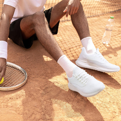 Mens Wide Sneakers Walking Shoes - Wide Slip on Tennis Shoes