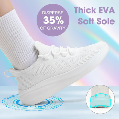 ZOVE Wide Toe Box Shoes Women Extra Wide Width Tennis Sneakers