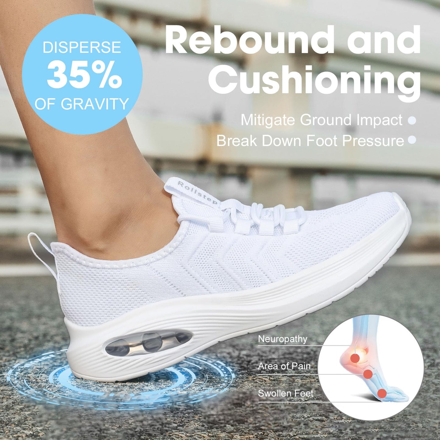 Wide Toe Box Shoes Women Extra Wide Width Sneakers