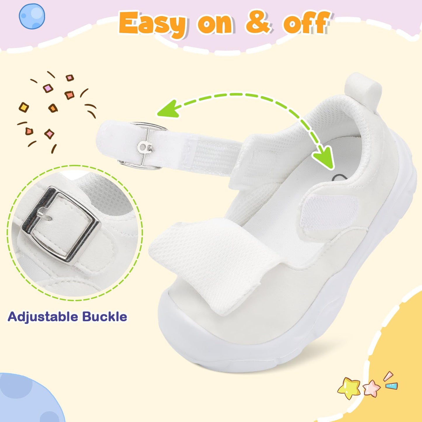 Toddler Shoes Girls Boys Wide Barefoot Shoes