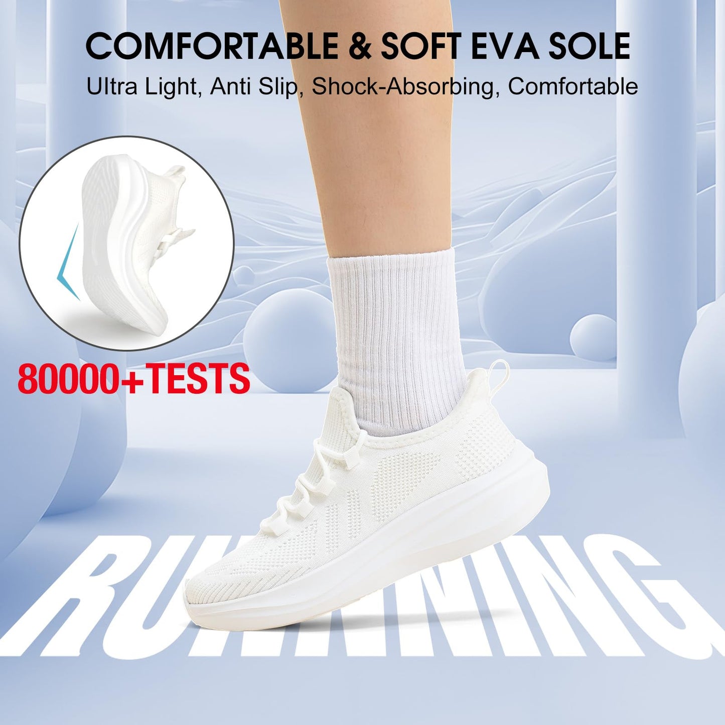 ZOVE Wide Toe Box Shoes Women Extra Wide Width Tennis Sneakers