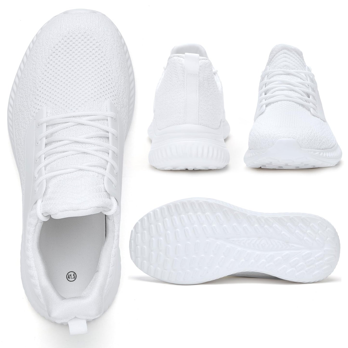 Mens Wide Sneakers Walking Shoes - Wide Slip on Tennis Shoes